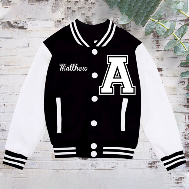 Personalized Kids Sports Jacket| Cloth20