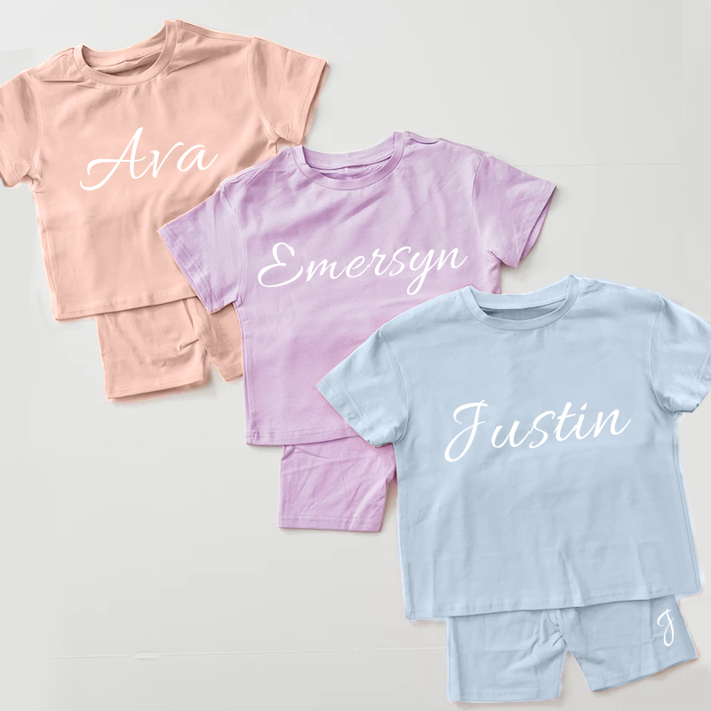 Personalized Kids Name Toddler Set| Cloth11