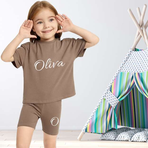Personalized Kids Name Toddler Set| Cloth11