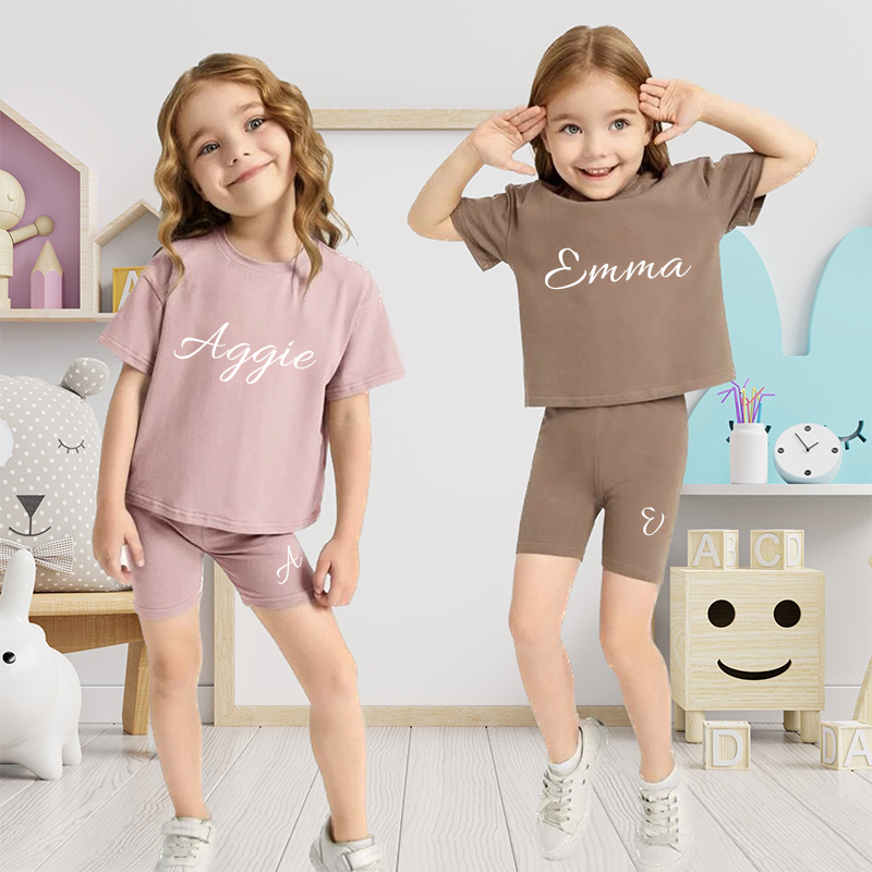 Personalized Kids Name Toddler Set| Cloth11