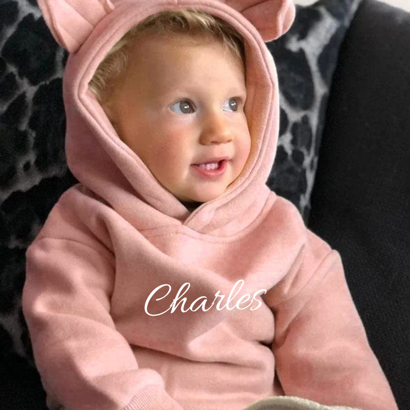 Personalized Kids Bear Hoodie | Cloth27