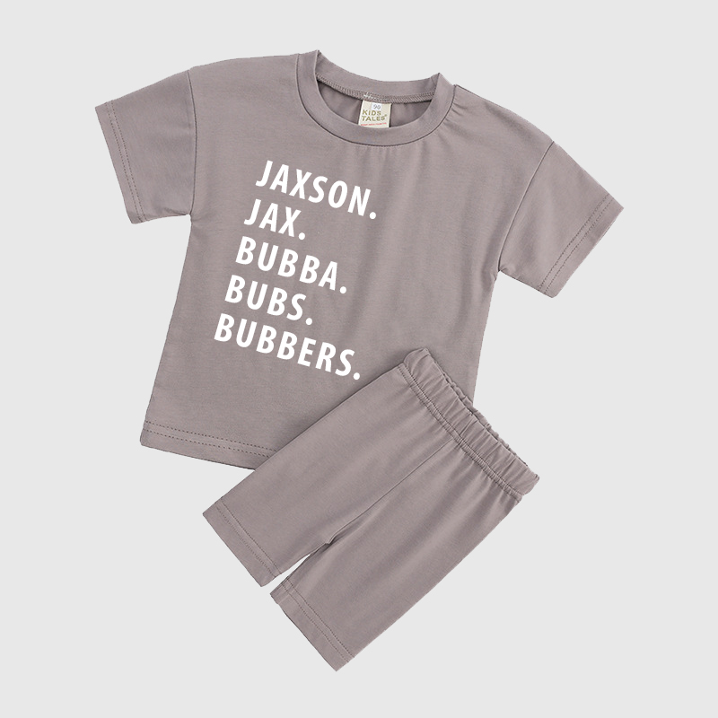 Personalized Kids Nickname Shirt | Cloth09