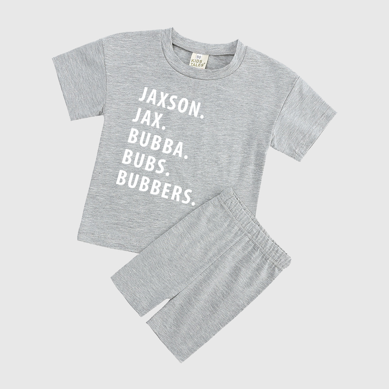 Personalized Kids Nickname Shirt | Cloth09