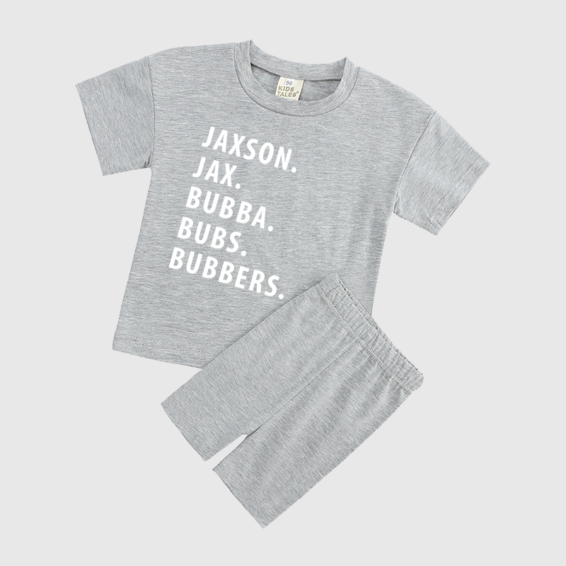 Personalized Kids Nickname Shirt | Cloth09