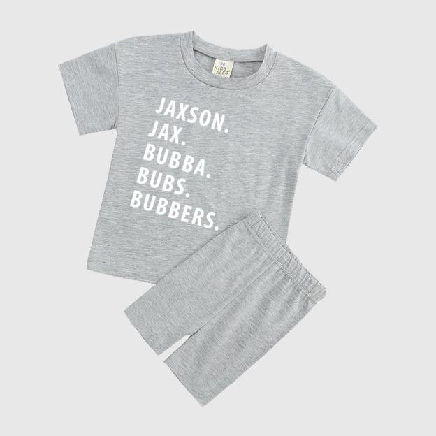 Personalized Kids Nickname Shirt | Cloth09