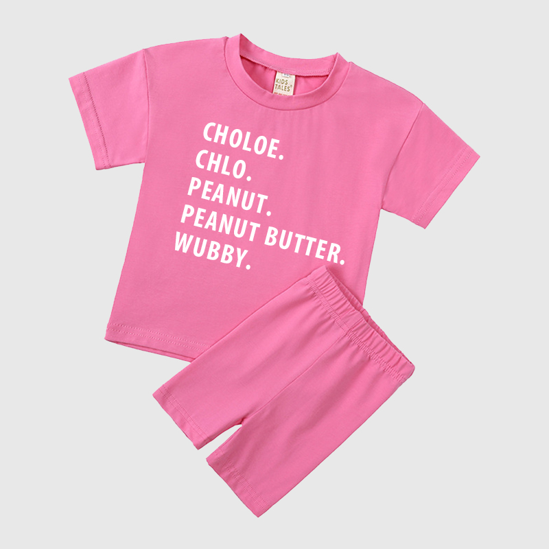 Personalized Kids Nickname Shirt | Cloth09