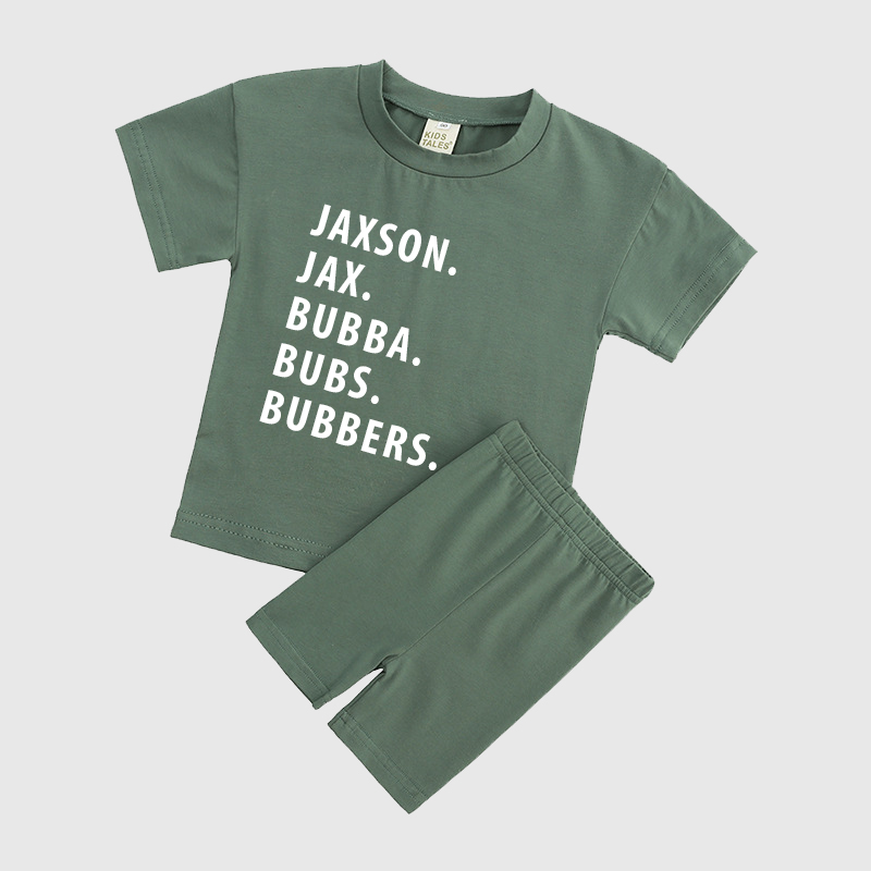 Personalized Kids Nickname Shirt | Cloth09
