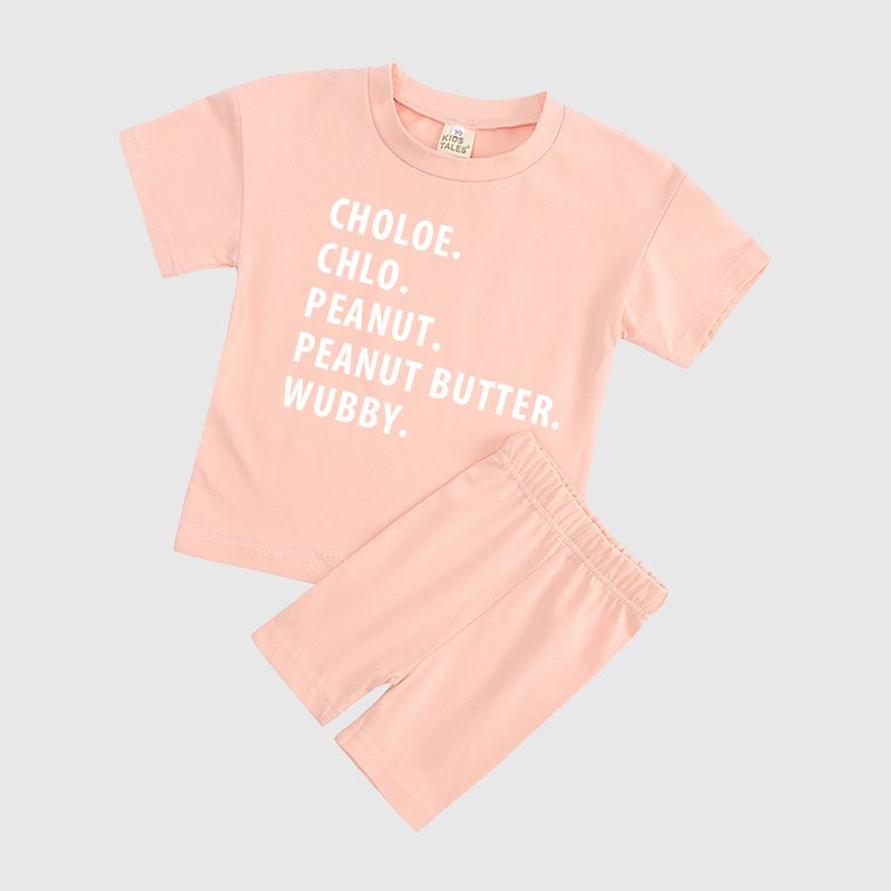 Personalized Kids Nickname Shirt | Cloth09