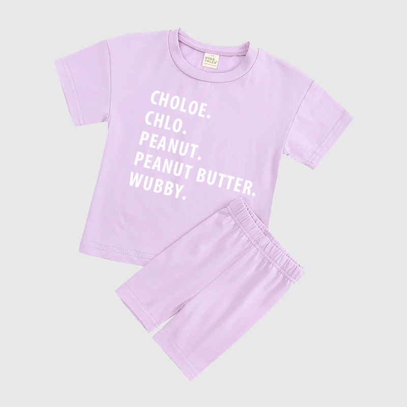 Personalized Kids Nickname Shirt | Cloth09