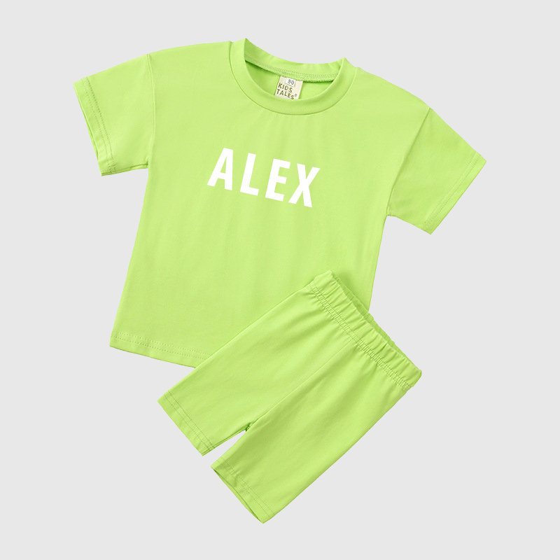 Personalized Name Toddler Set | Cloth06