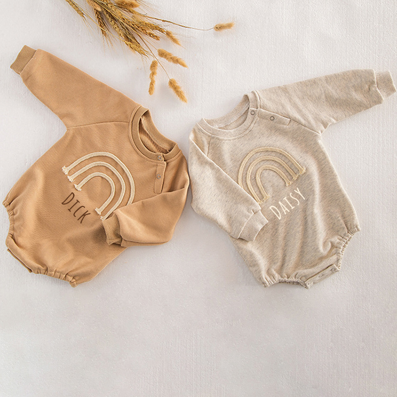 Personalized Kids Rainbow Romper| Cloth38