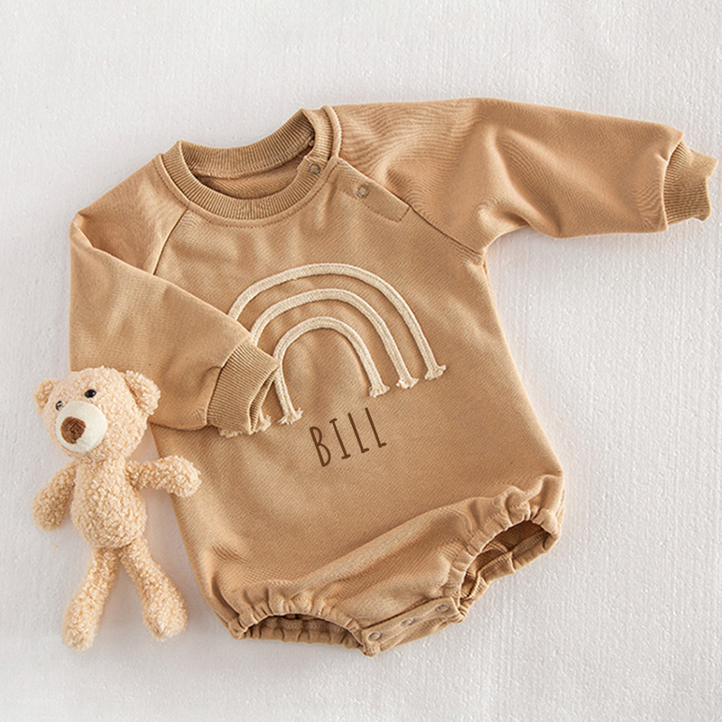 Personalized Kids Rainbow Romper| Cloth38