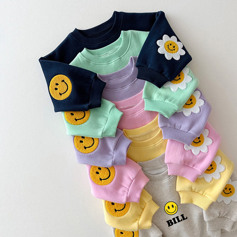 Personalized Kids Smile Sweatshirt outfit| Cloth40