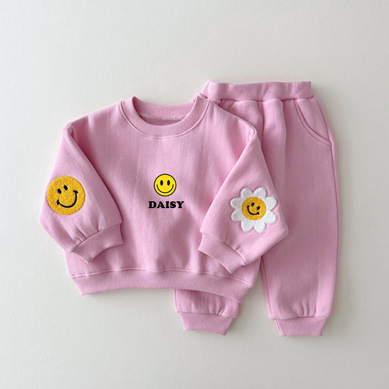 Personalized Kids Smile Sweatshirt outfit| Cloth40