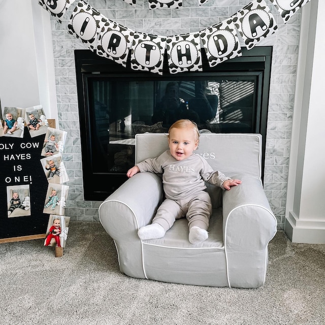 Personalized Kids Embroidered Sweatshirt outfit| Cloth16