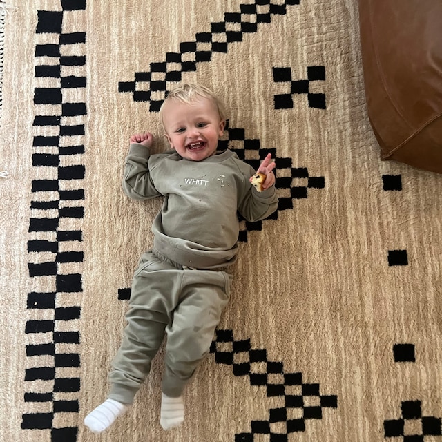 Personalized Kids Embroidered Sweatshirt outfit| Cloth16