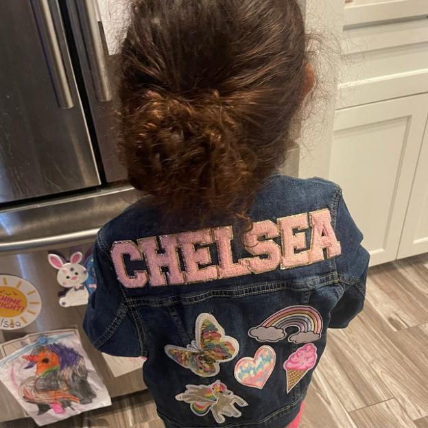 Personalized Kids Denim Patch Jacket| Cloth22