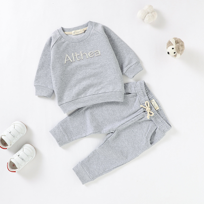 Personalized Kids Embroidered Sweatshirt outfit| Cloth16