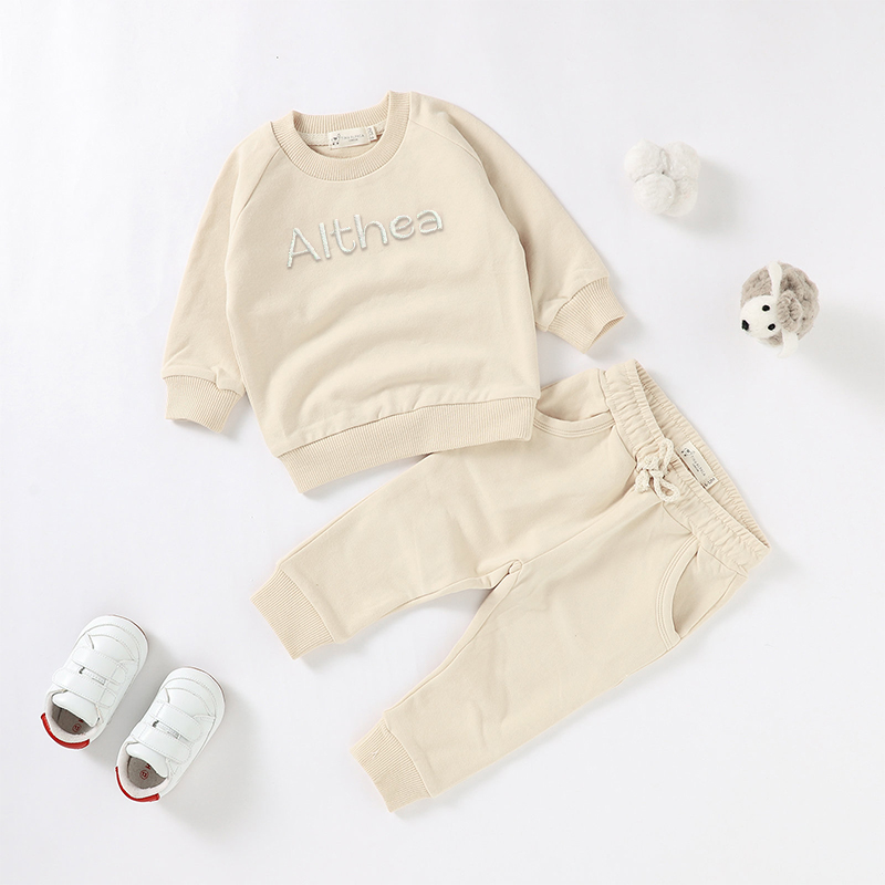 Personalized Kids Embroidered Sweatshirt outfit| Cloth16