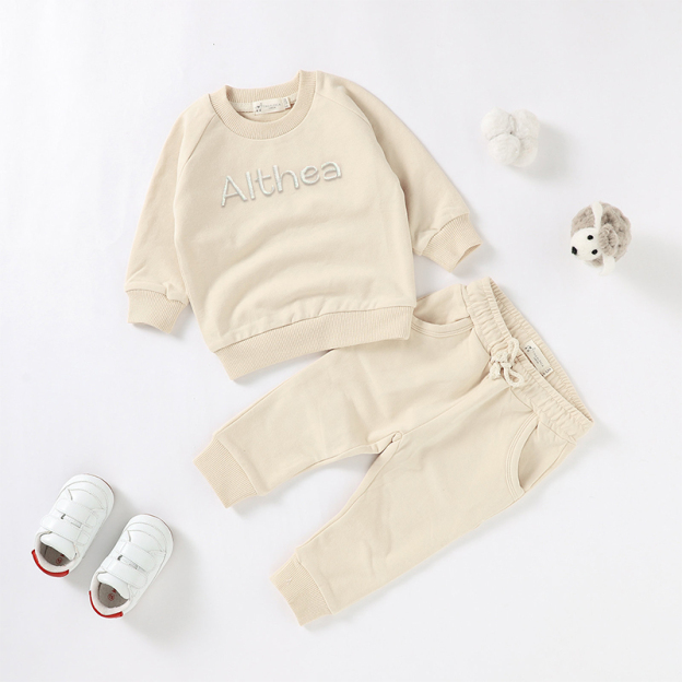 Personalized Kids Embroidered Sweatshirt outfit| Cloth16