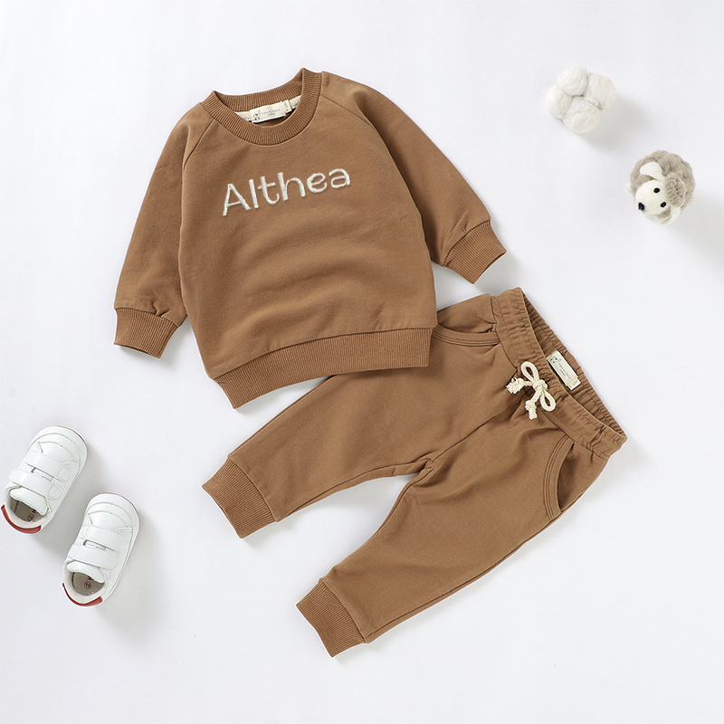 Personalized Kids Embroidered Sweatshirt outfit| Cloth16
