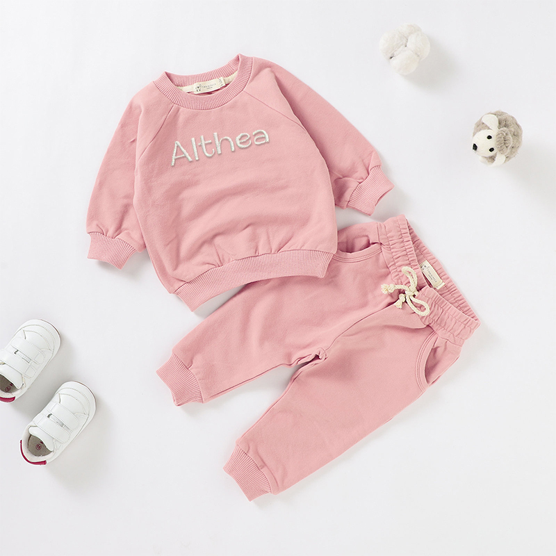 Personalized Kids Embroidered Sweatshirt outfit| Cloth16