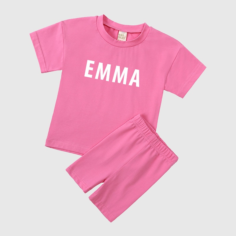Personalized Name Toddler Set | Cloth06