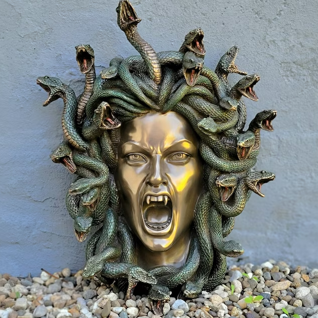 🔥Limited Time - Half Price Sale🔥Unique Medusa Wall Statue Decor