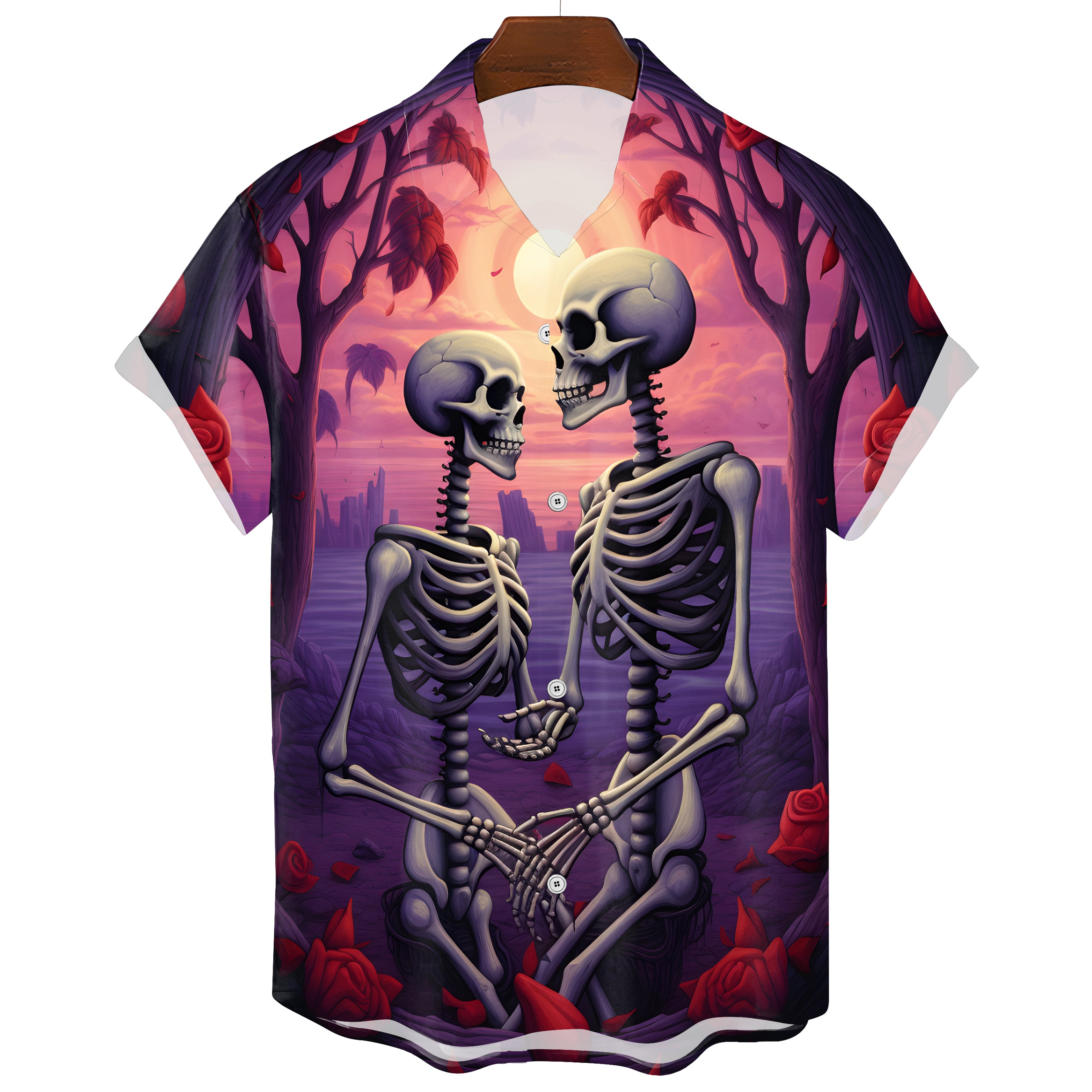 Hawaiian Skull T-Shirt