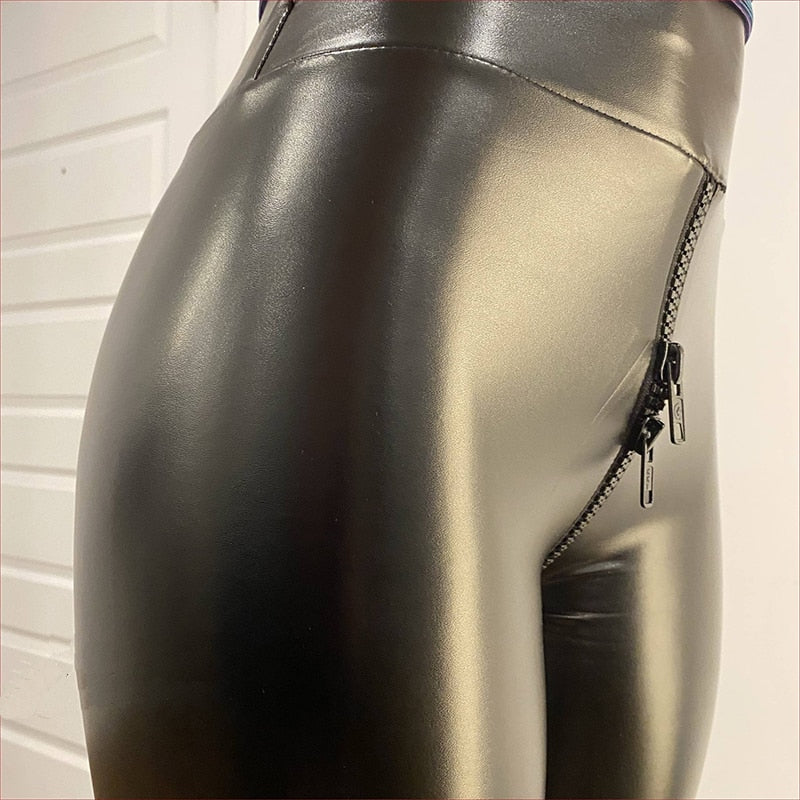 Sleek Leather Pants