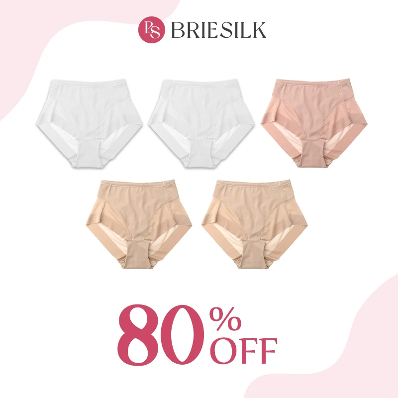 BrieSilk - High Waist Ice Silk Seamless Shaping Panties