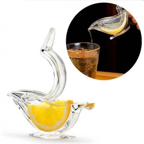 🎅Early Christmas Sales 48% OFF🎁Small Bird Shape Transparent Manual Juicer - Lemon Slice Squeezer