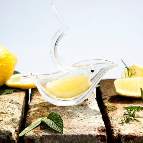 🎅Early Christmas Sales 48% OFF🎁Small Bird Shape Transparent Manual Juicer - Lemon Slice Squeezer
