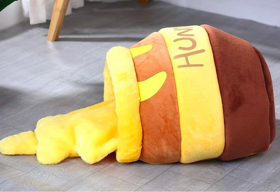 Winnie the Pooh Honey Pot Covered Cat & Dog Bed