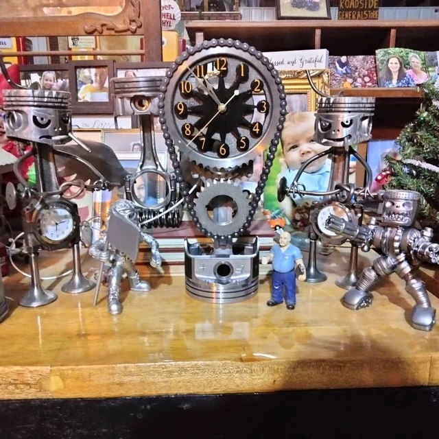 Electric Rotating Gear Clock Dodge Mopar 440