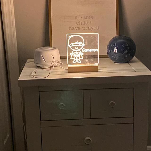 Superhero Kids Night Light