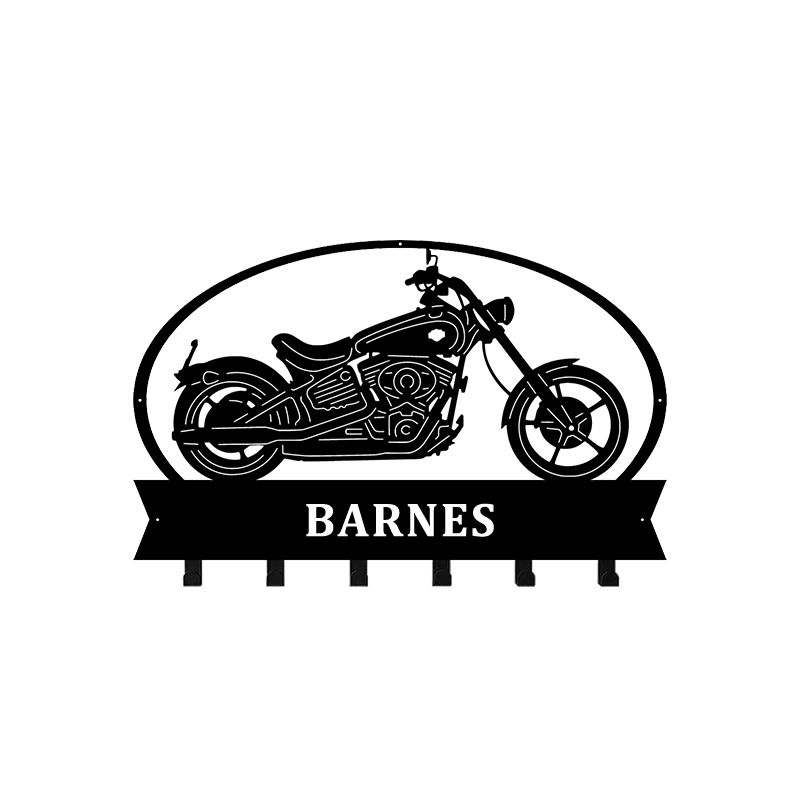 🎁Personalized Name Metal Motorcycle Hooks