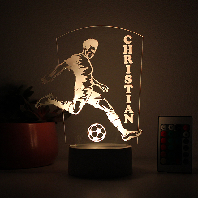 Soccer Player, Night Light