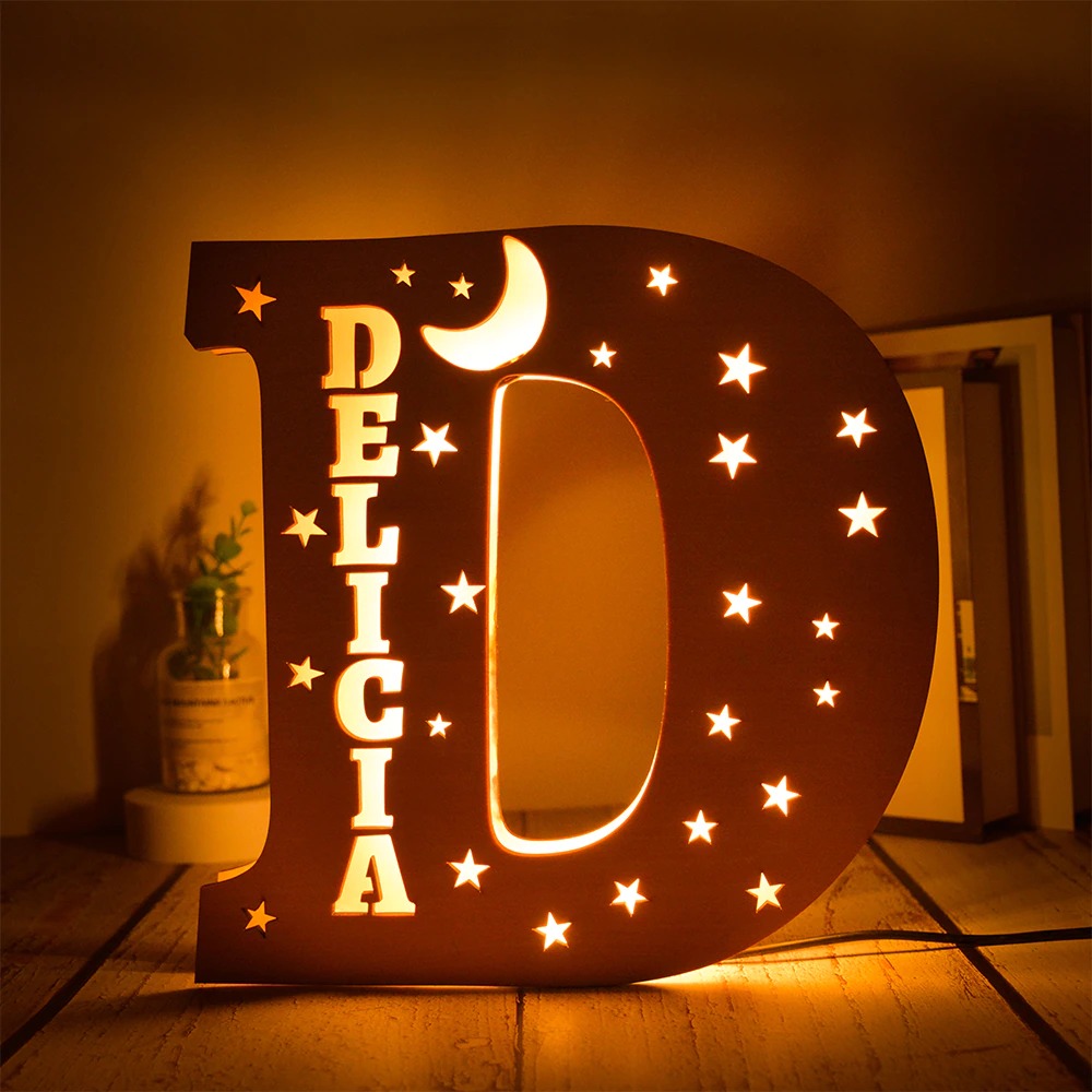 ✨Personalized Alphabet Night Lights, Gifts for Boys and Girls