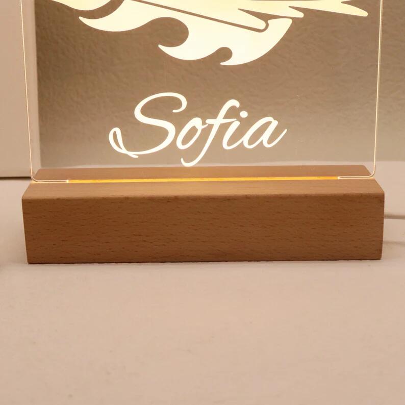 Personalized Car Night Light