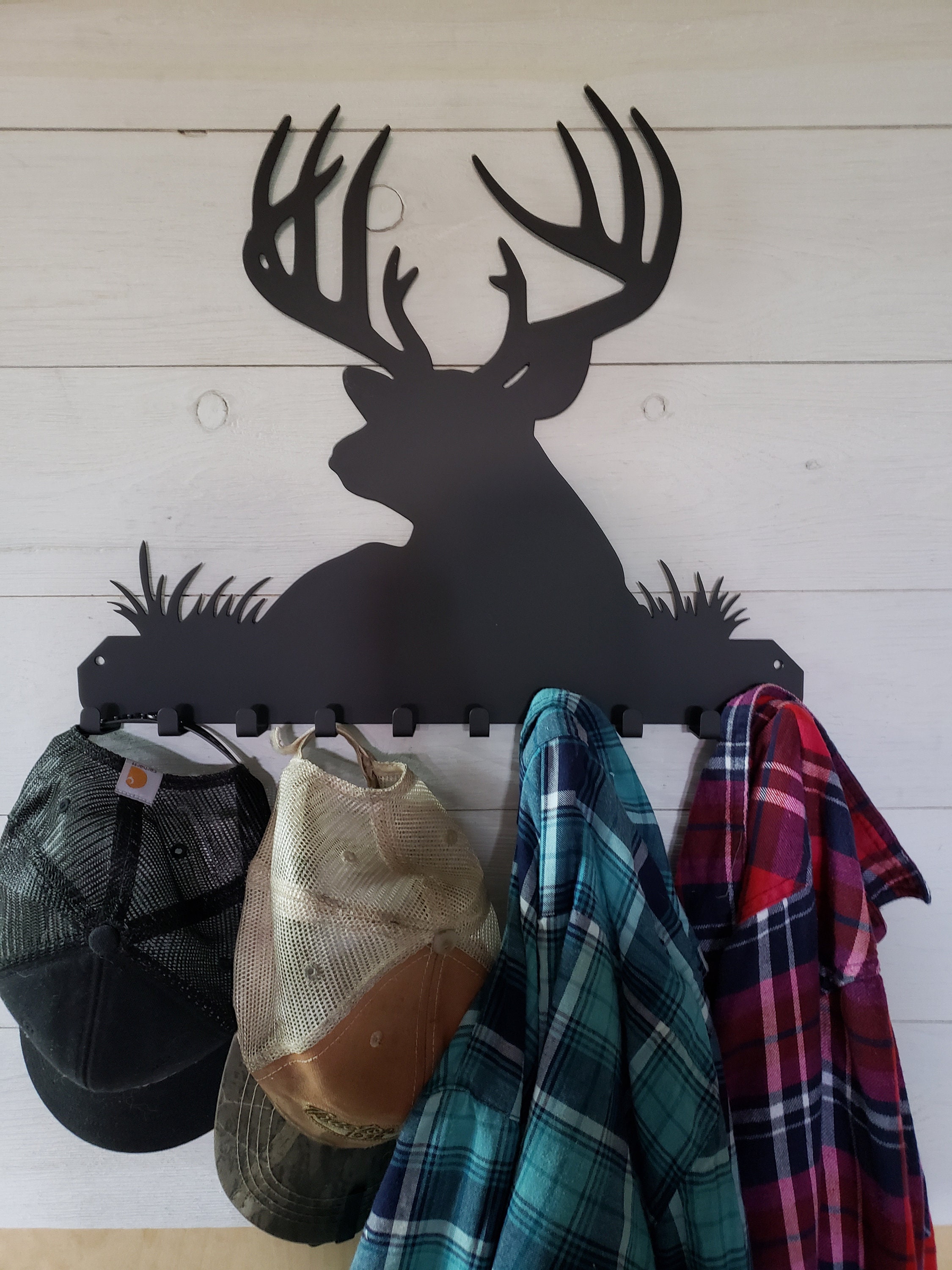 Deer Coat Hat Hanger/Hunters Gift/Hunting Cabin