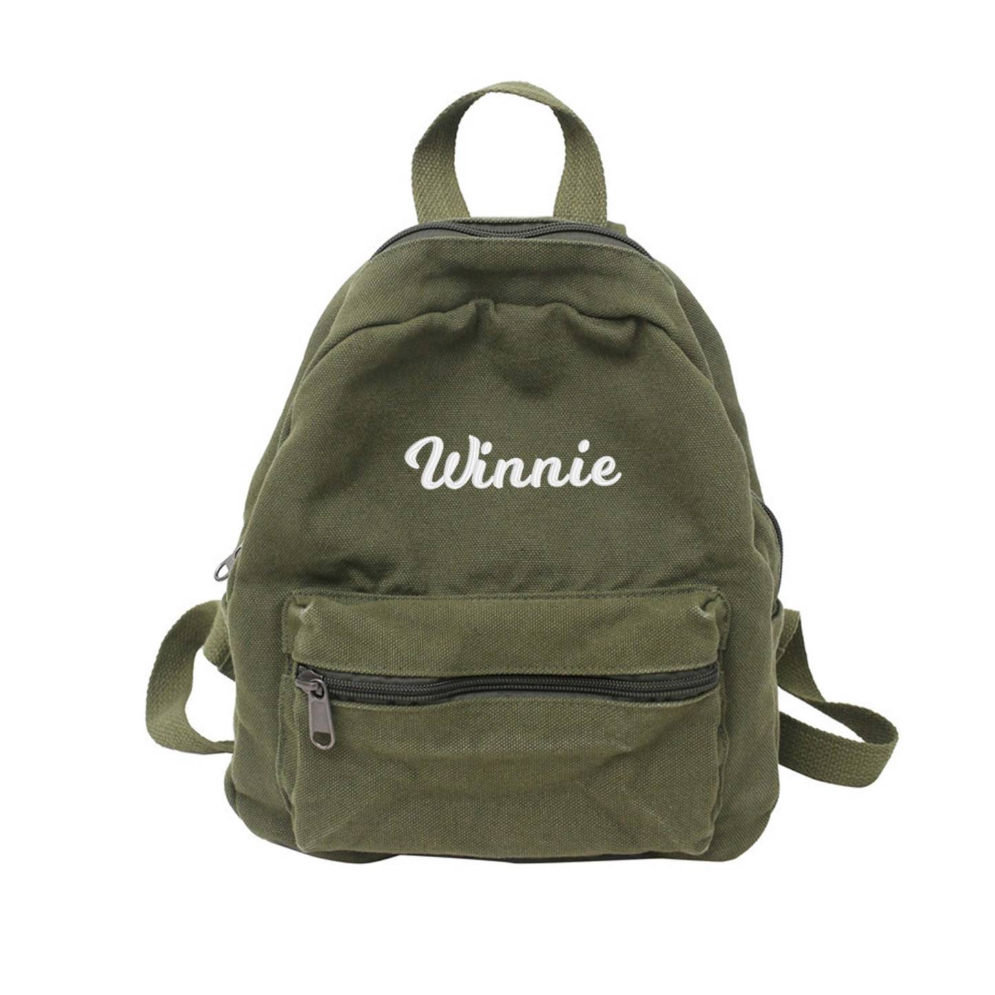 Personalized Kids Canvas Backpack