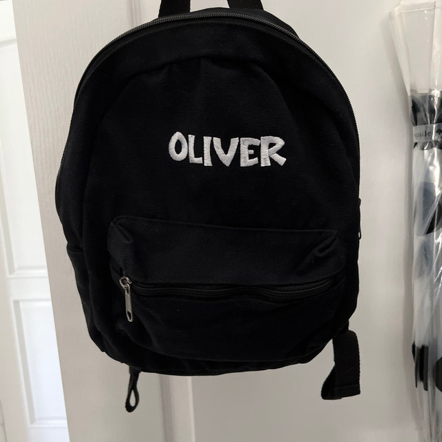 Personalized Kids Canvas Backpack