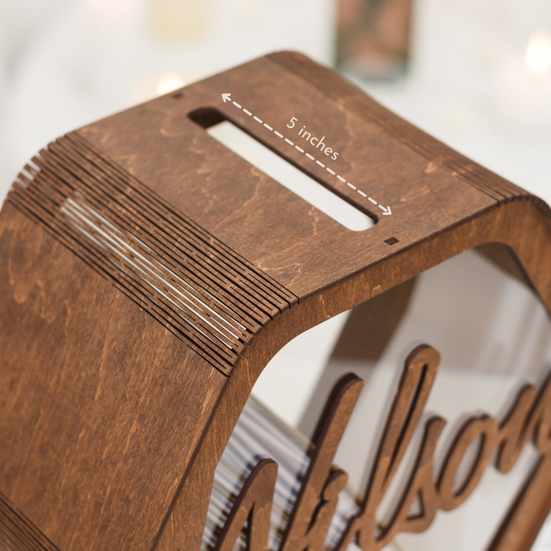 Personalized Wedding Card Box 💌 Custom Memory Box