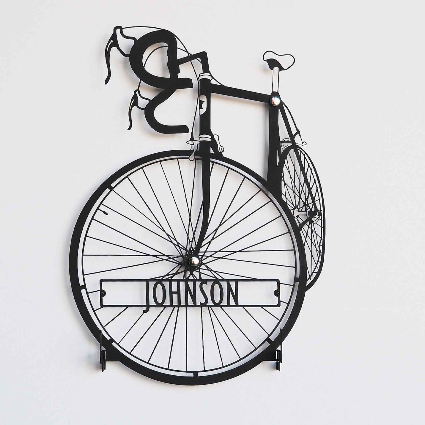 Custom Metal Bike Sign, Cycling Gift for Men