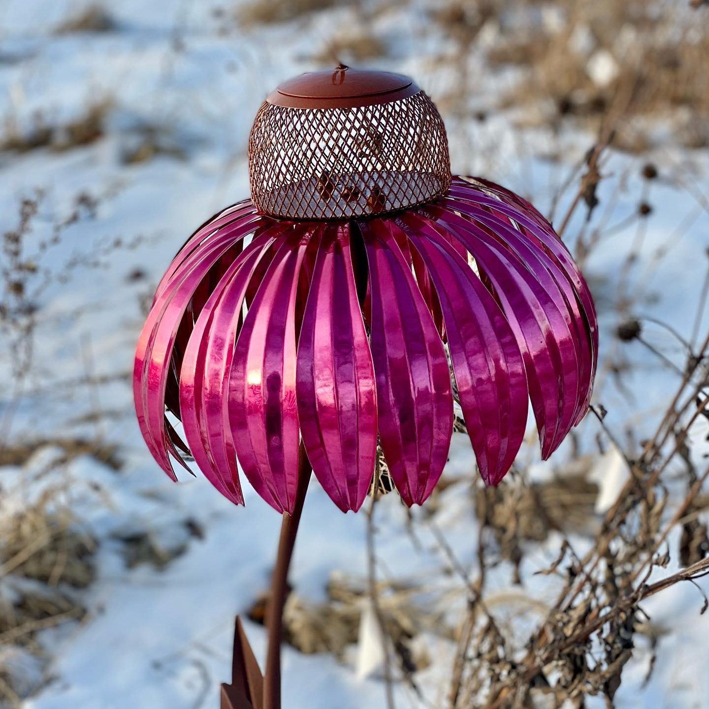 💐💐Outdoor Flower Bird Feeder