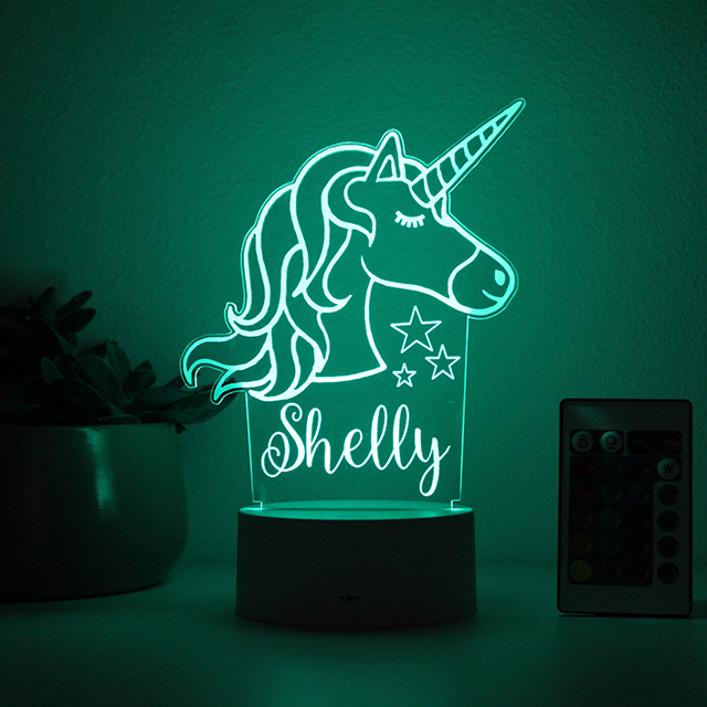 Unicorn night light-16 colors
