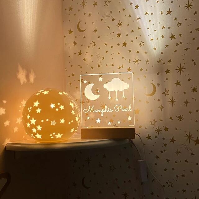 🎁Moon and Stars Night Light