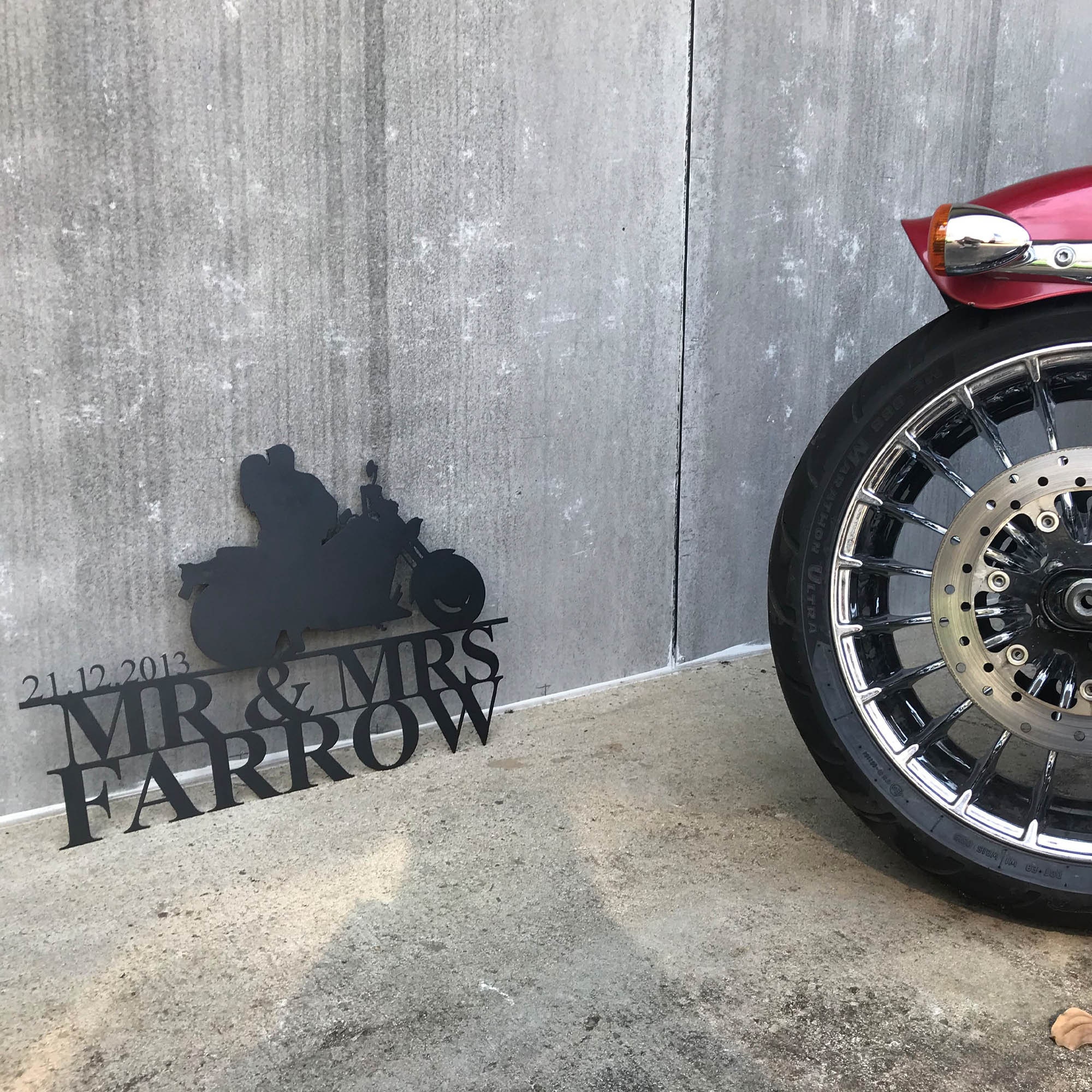 Married Husband Wife Biker