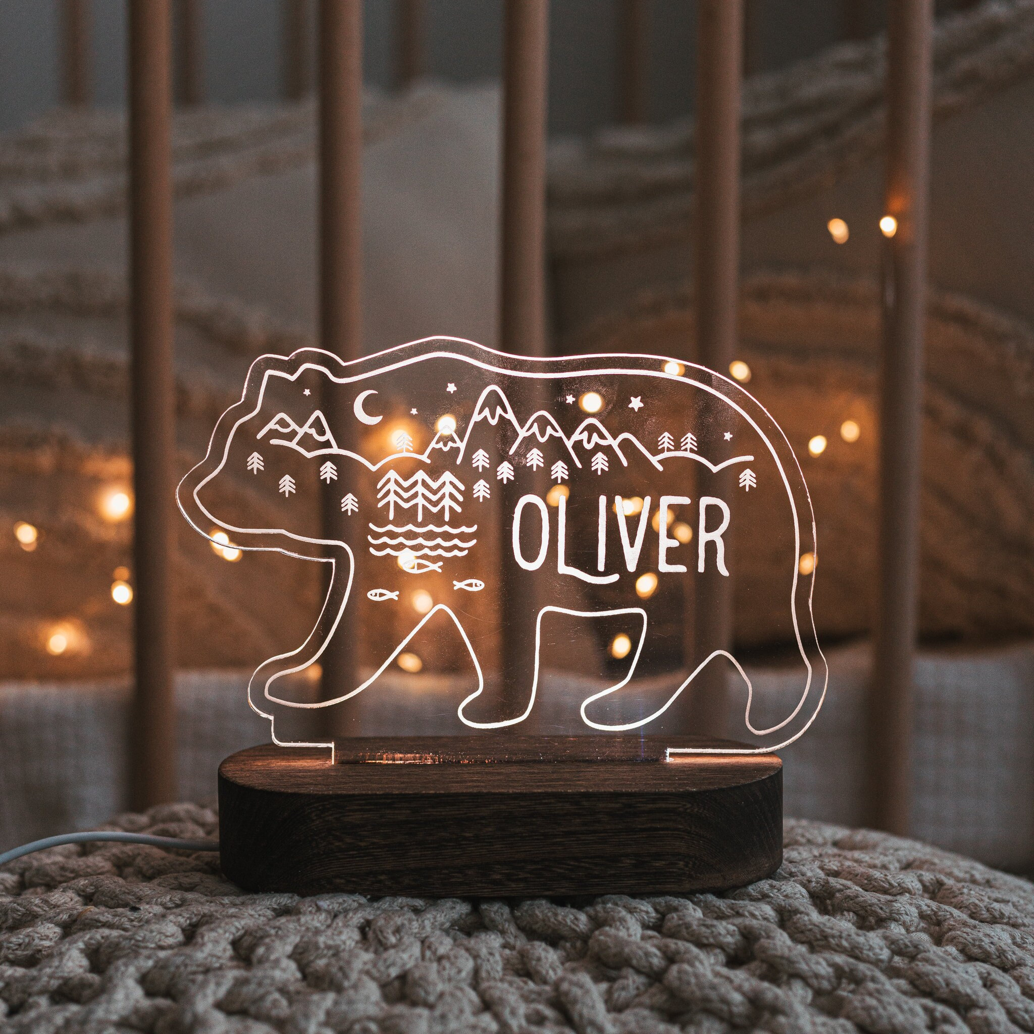 Custom Night Light, Christmas Gifts For Kids